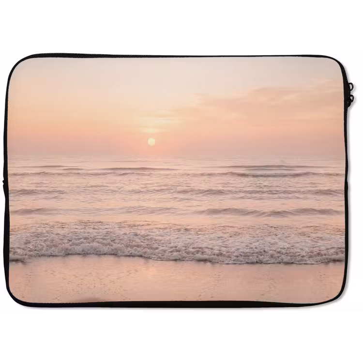 Laptophoes - Zon - Strand - Roze — 1