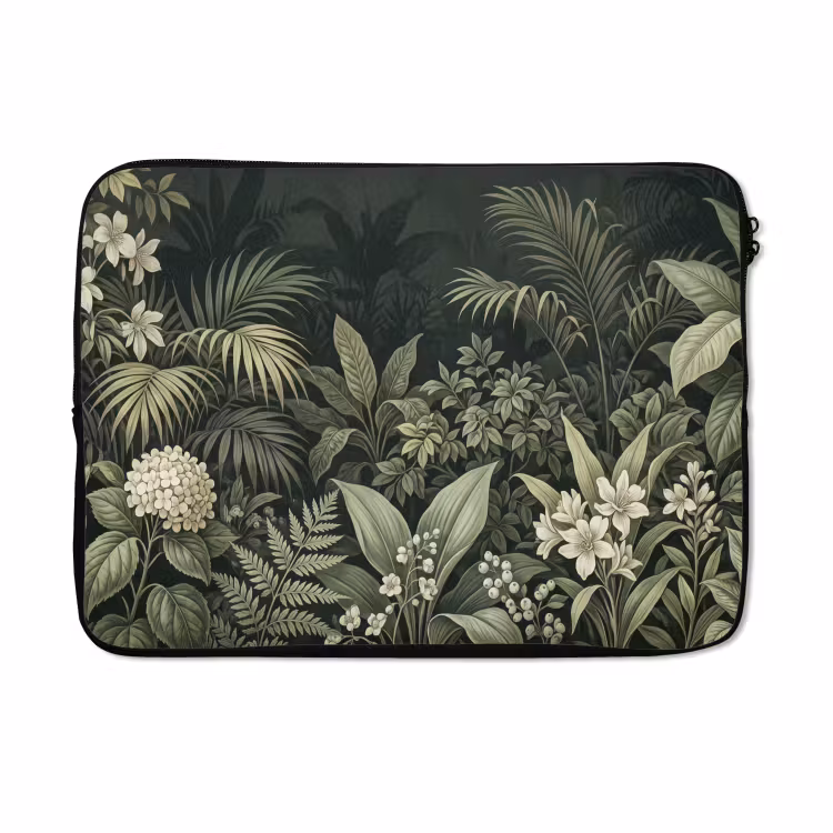 Laptophoes - Jungle - Bladeren - Botanisch - Groen — 5