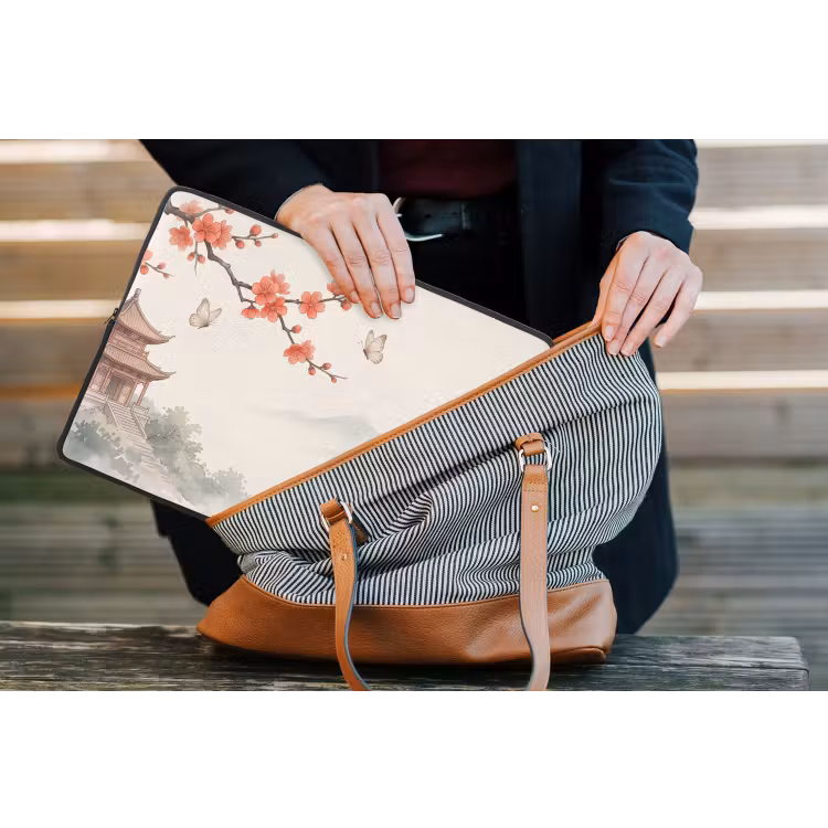 Laptophoes - Kraanvogel - Azië - Klassiek — 4