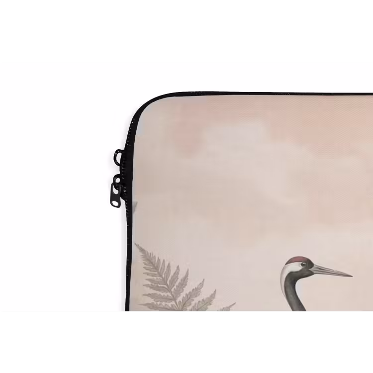Laptophoes - Kraanvogels - Natuur - Roze — 6