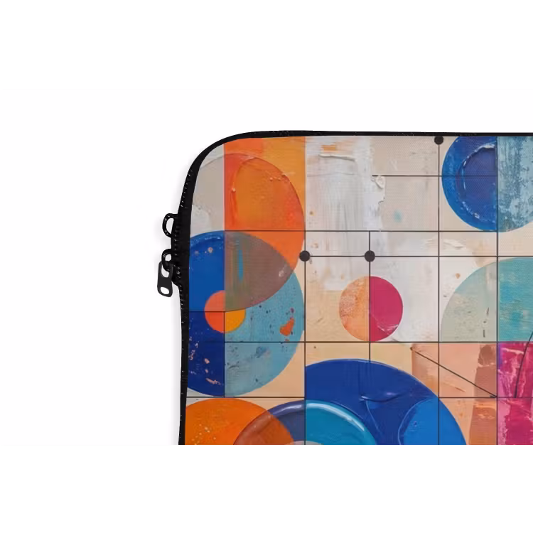 Laptophoes - Kunst - Geometrisch - Abstract - Kleurrijk — 6