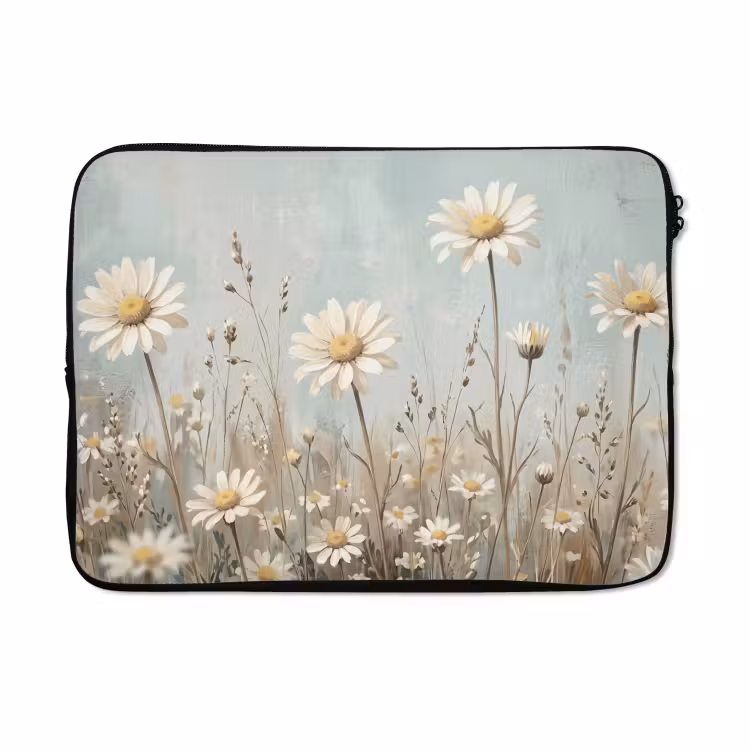 Laptophoes - Madelief - Illustratie - Wit — 5