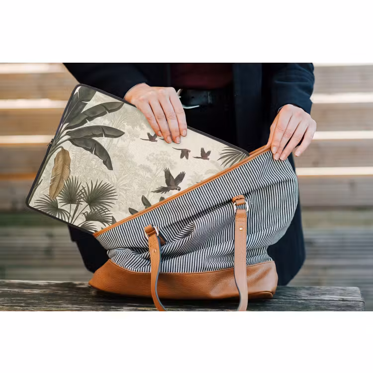 Laptophoes - Papagaaien - Jungle - Tropisch - Green — 4