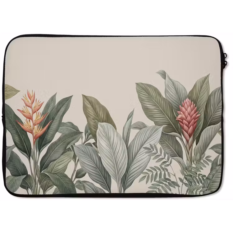 Laptophoes - Tropisch - Planten - Modern - Groen — 1
