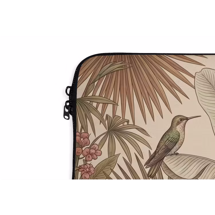 Laptophoes - Tropisch - Vogels - Beige — 6