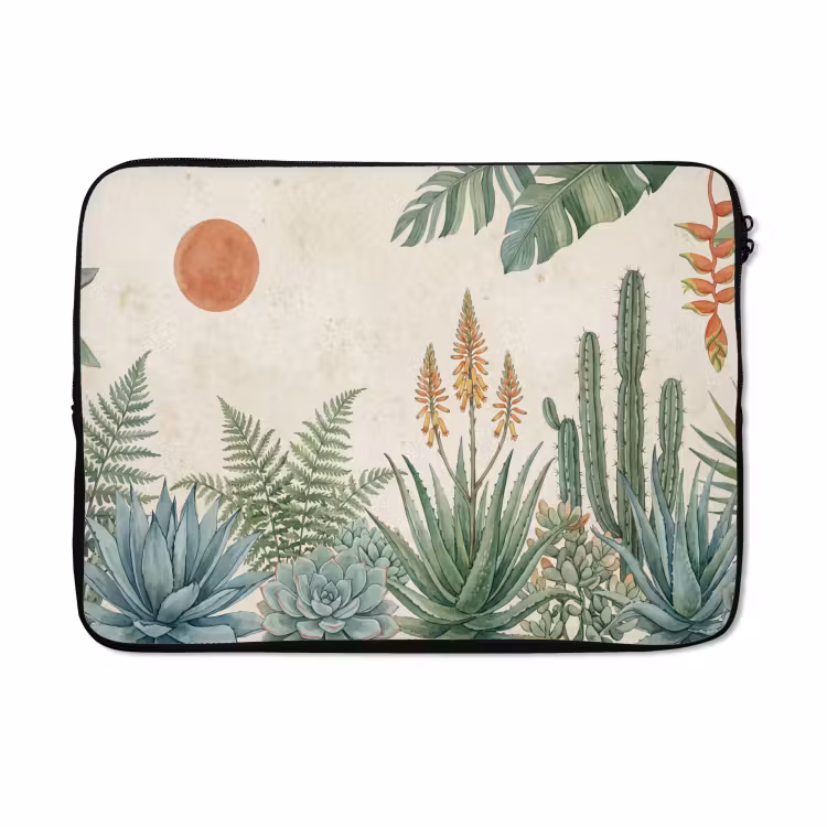 Laptophoes - Woestijn - Planten - Groen — 5
