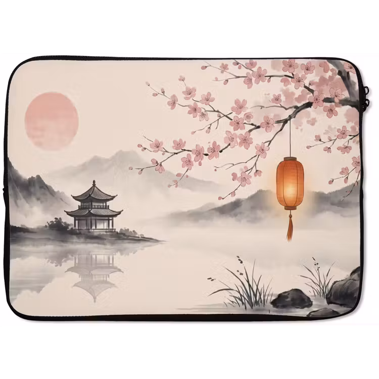 Laptophoes - Zon - Japans - Traditioneel — 1