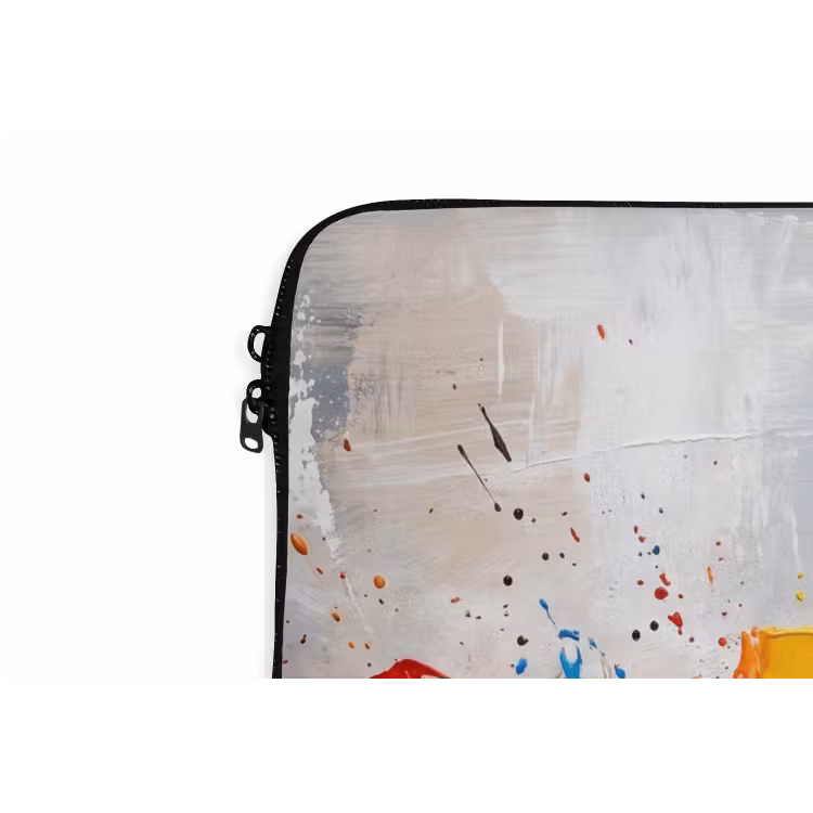 Laptophoes - Abstract - Schilderij - Kleurrijk - Dynamisch — 6