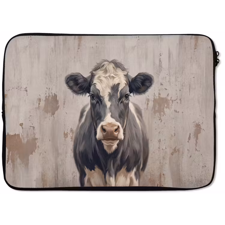 Laptophoes - Koe - Portret - Dieren - Modern — 1