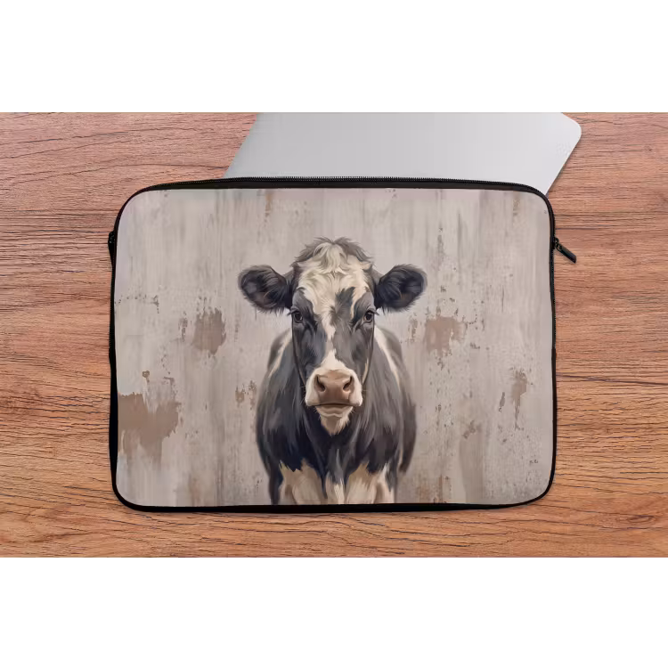 Laptophoes - Koe - Portret - Dieren - Modern — 2