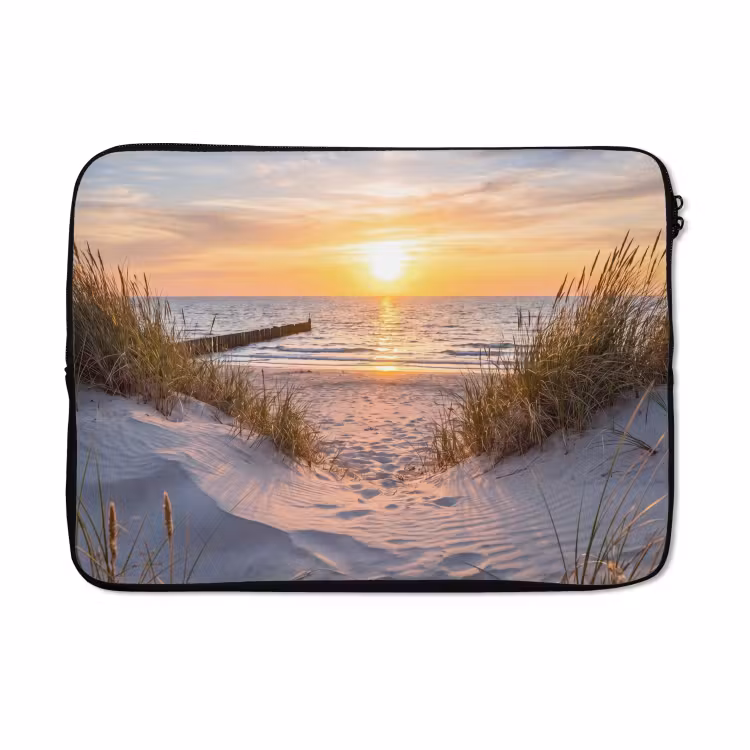 Laptophoes - Strand - Zonsondergang - Natuur - Landschap — 5