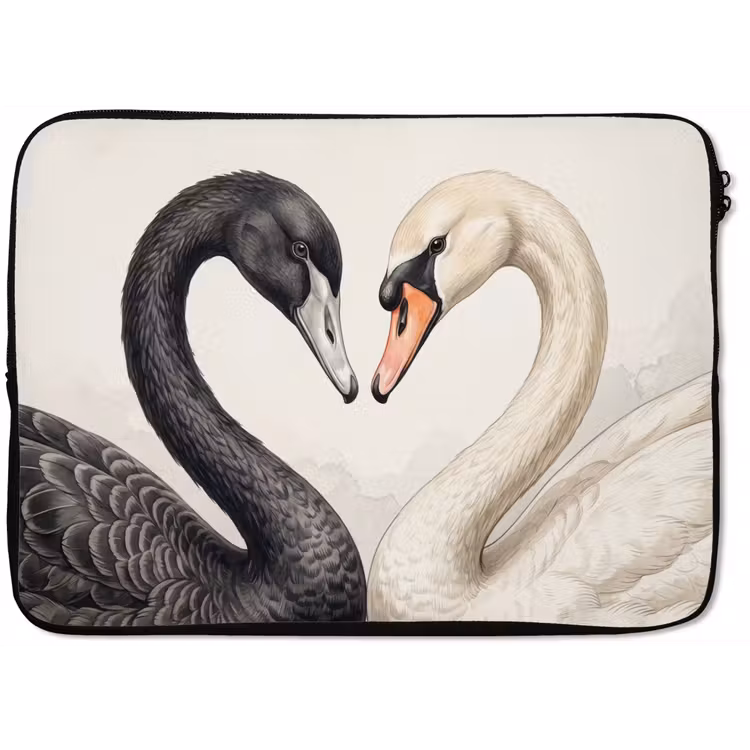 Laptophoes - Zwanen - Hartvorm - Dieren — 1