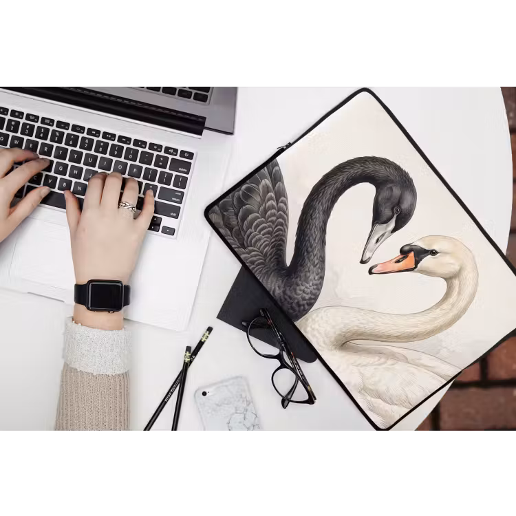 Laptophoes - Zwanen - Hartvorm - Dieren — 3