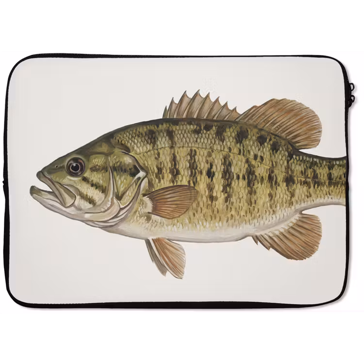 Laptophoes - Vissen - Natuur - Vintage — 1