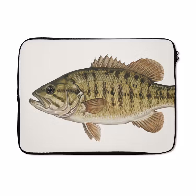 Laptophoes - Vissen - Natuur - Vintage — 5