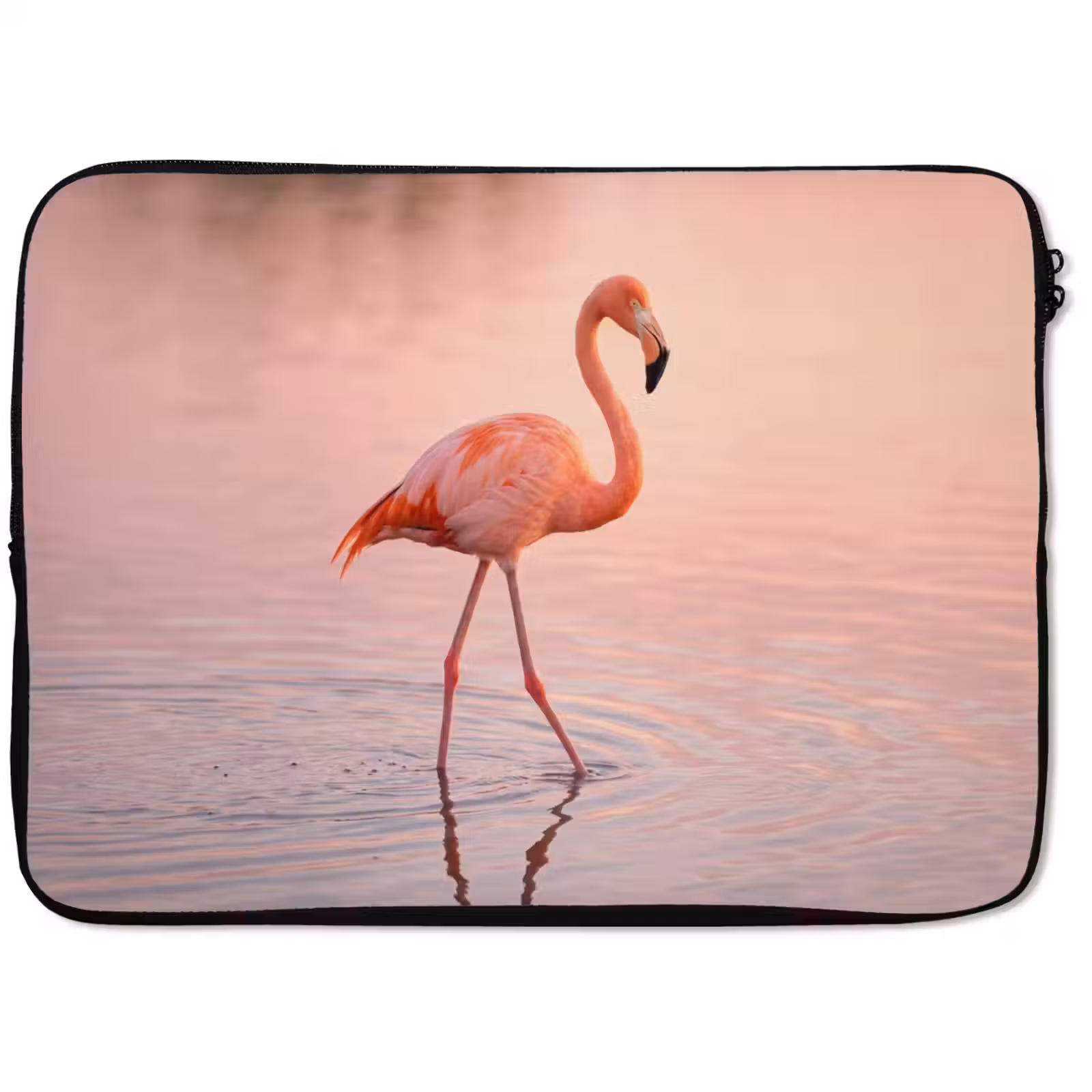 Laptophoes - Flamingo - Water - Roze — 1