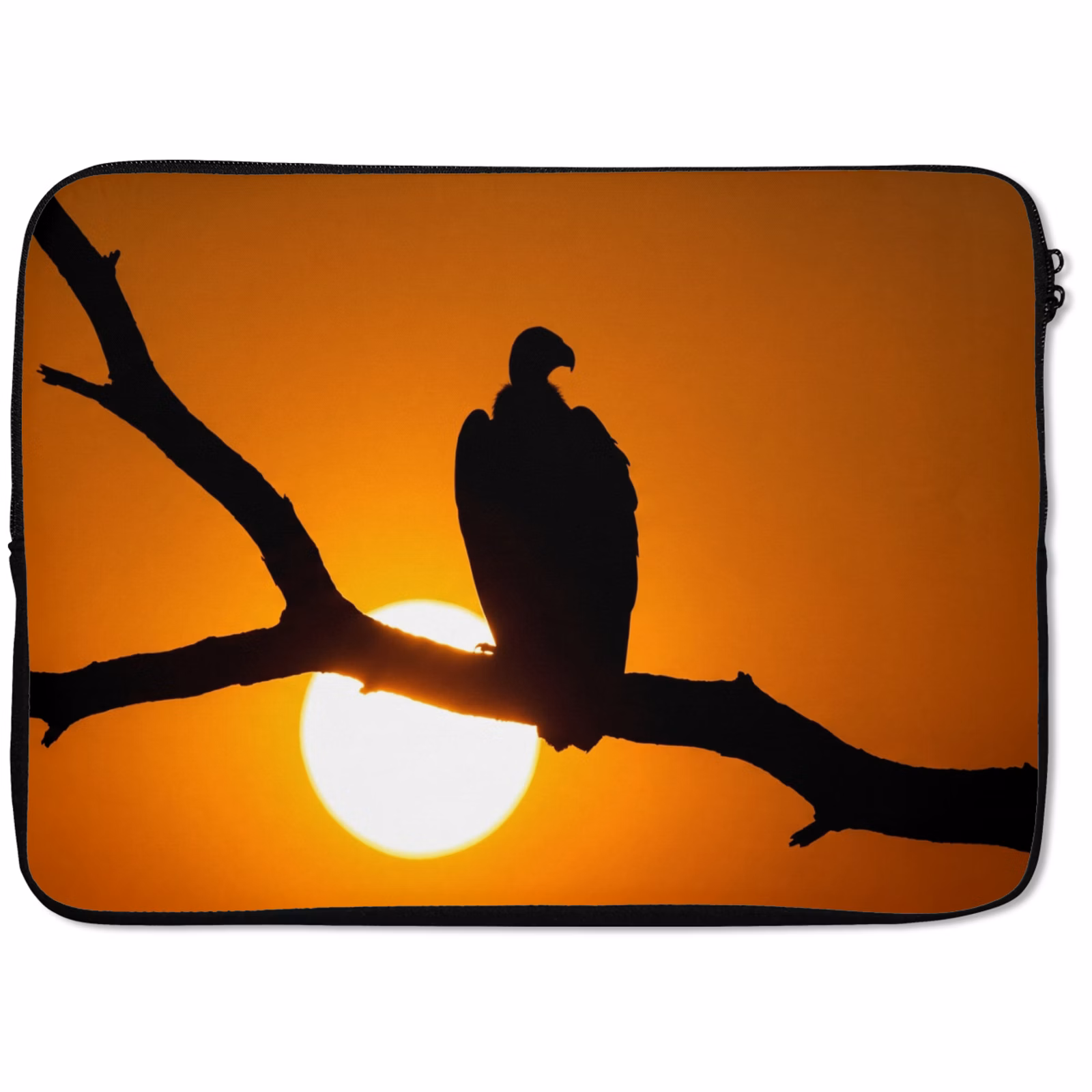 Laptophoes - Gier - Tak - Zon - Oranje — 1