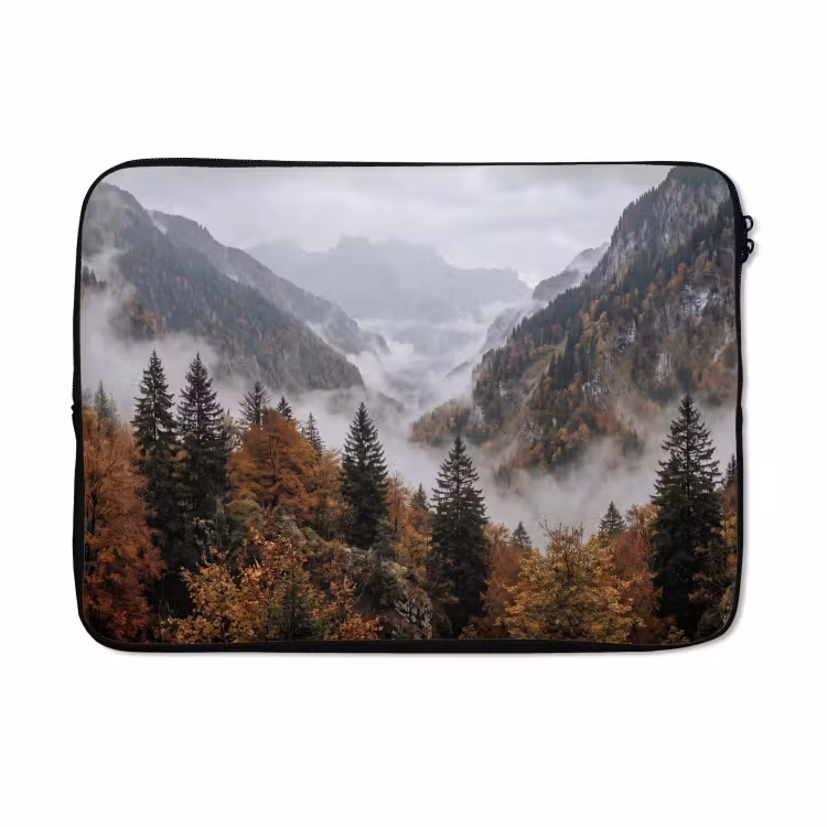 Laptophoes - Bergen - Vallei - Mist - Herfst - Natuur — 5