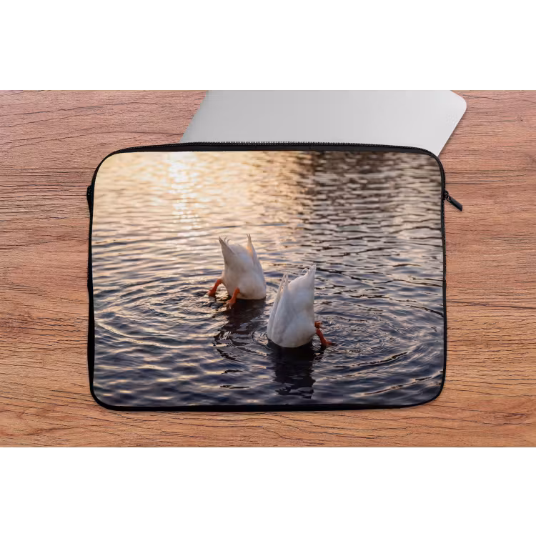 Laptophoes - Eenden - Water - Natuur — 2