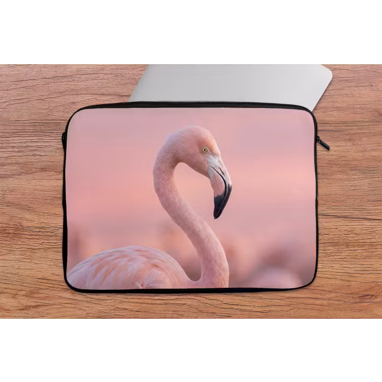 Laptophoes - Flamingo - Portret - Roze — 2