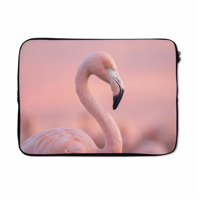 Laptophoes - Flamingo - Portret - Roze — 5