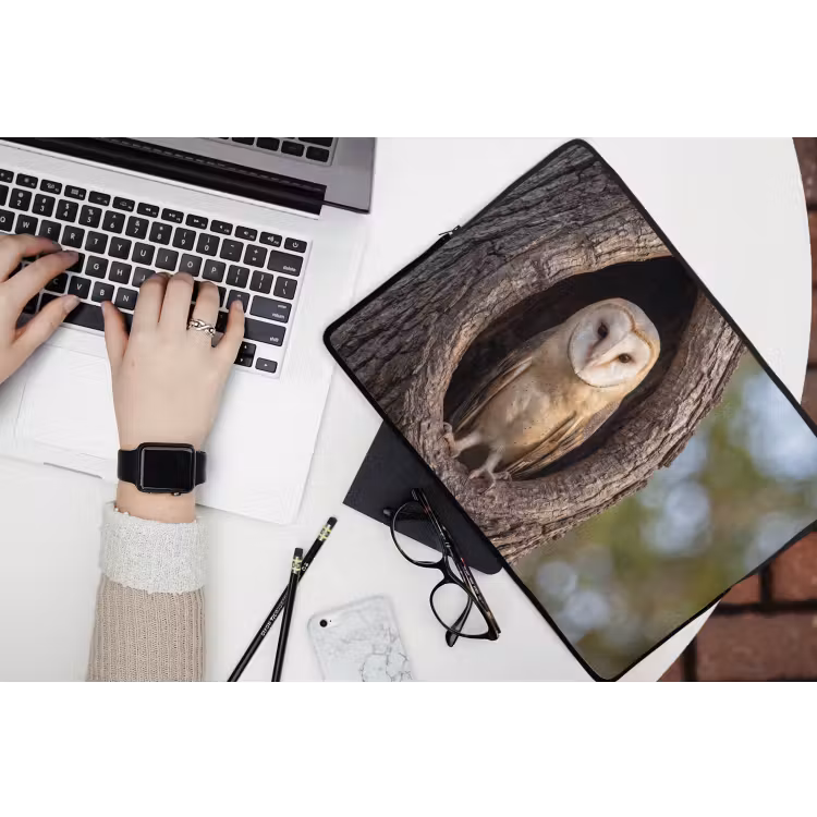 Laptophoes - Kerkuil - Boom - Natuur - Bruin — 3