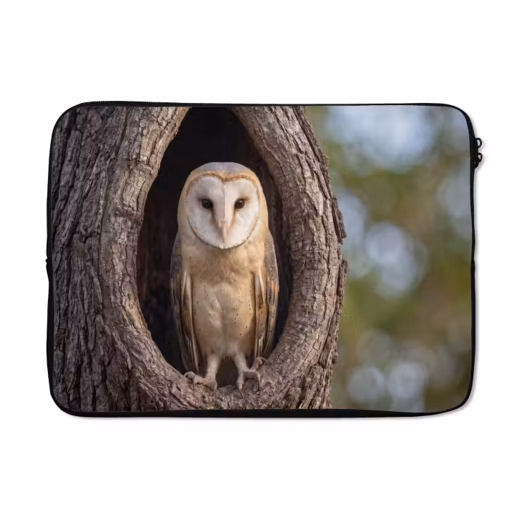 Laptophoes - Kerkuil - Boom - Natuur - Bruin — 5