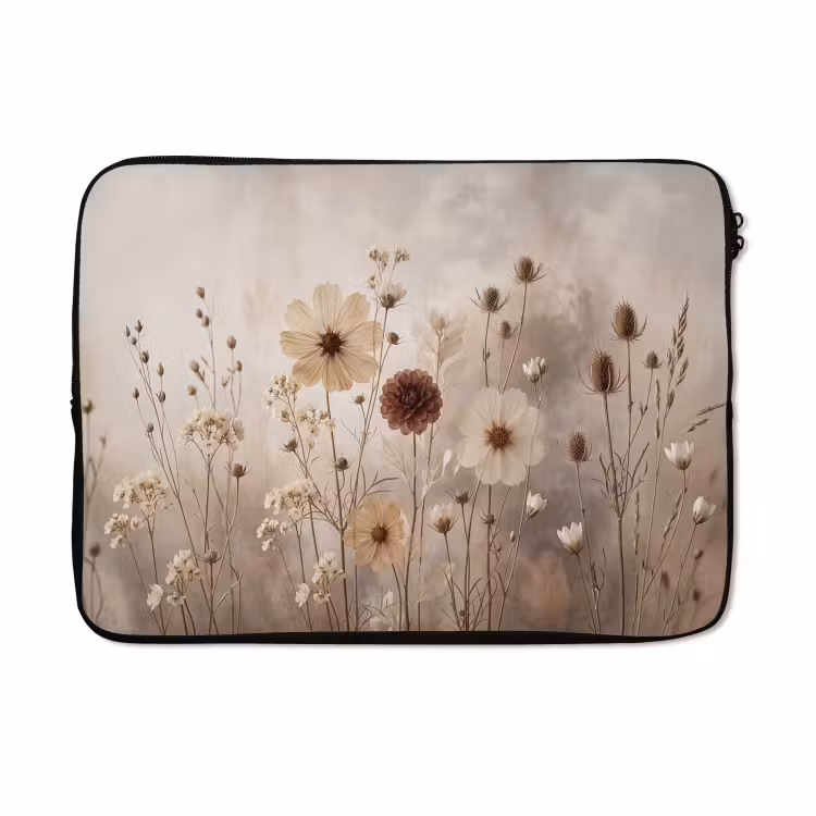 Laptophoes - Wilde bloemen - Botanisch - Vintage - Natuur - Rustiek — 5
