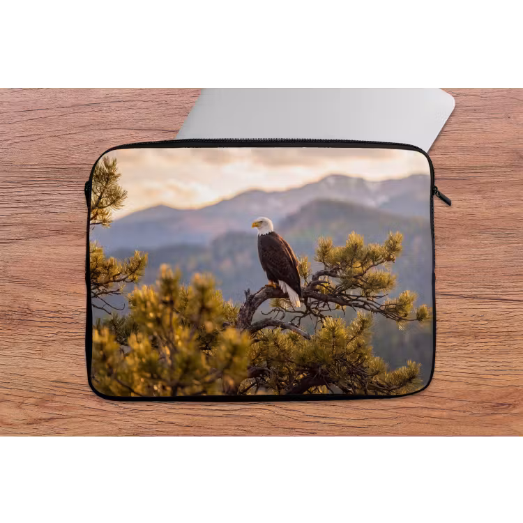 Laptophoes - Zeearend - Boom - Bergen - Groen — 2
