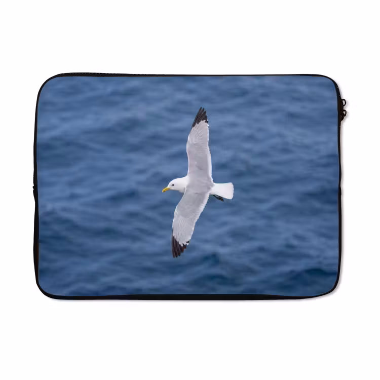 Laptophoes - Zeemeeuw - Oceaan - Blauw — 5