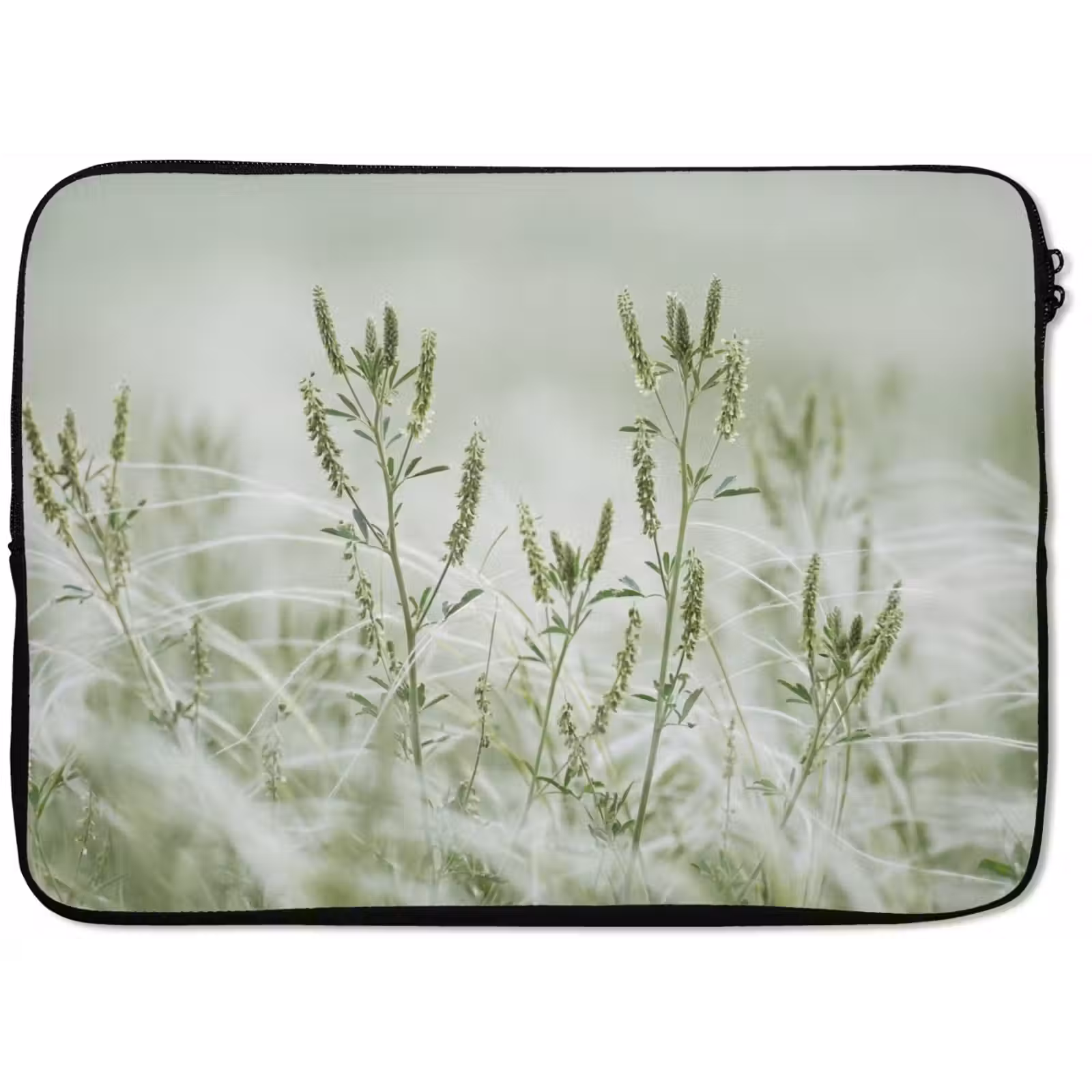Laptophoes - Grassen - Minimalistisch - Groen — 1