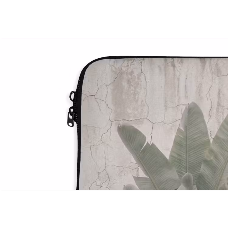 Laptophoes - Bananenbladeren - Beton - Groen — 6
