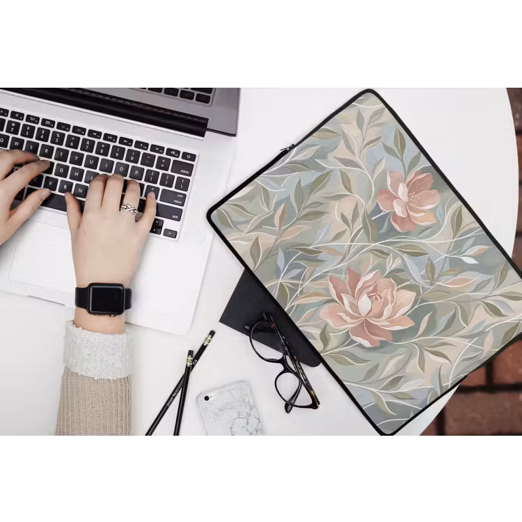 Laptophoes - Elegant - Romantiek - Roze — 3