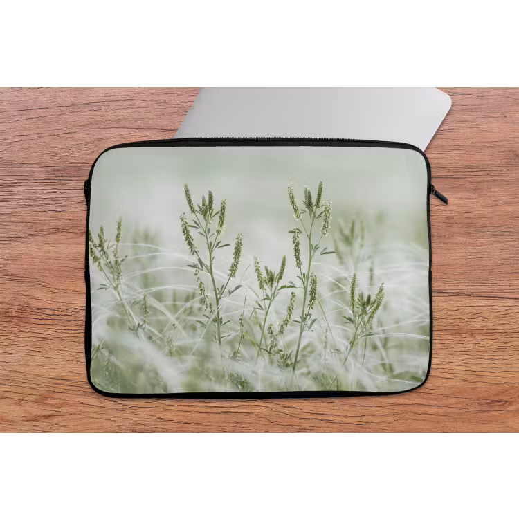 Laptophoes - Grassen - Minimalistisch - Groen — 2