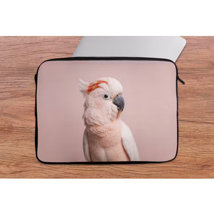Laptophoes - Kaketoe - Portret - Roze — 2