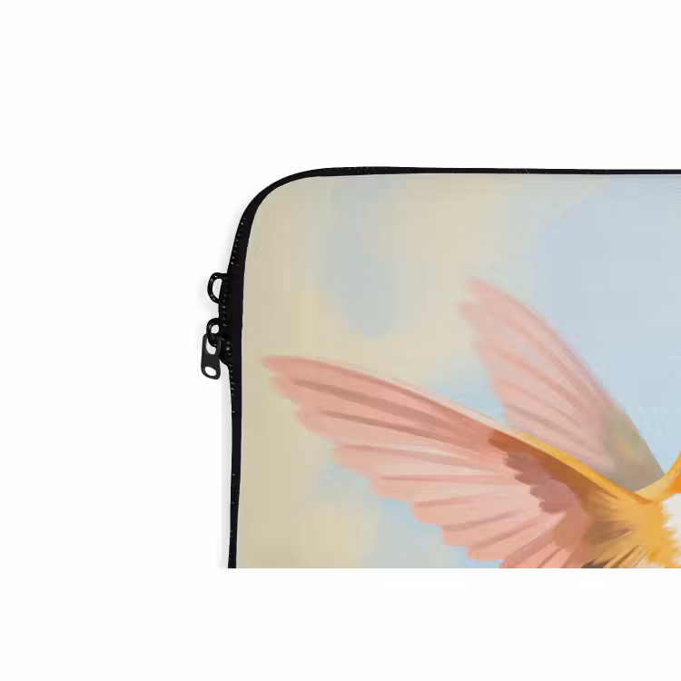 Laptophoes - Kolibrie - Illustratie - Kleurrijk — 6
