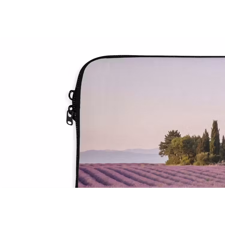 Laptophoes - Lavendel - Landschap - Sereen - Paars — 6