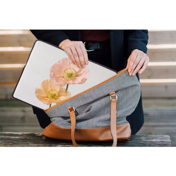 Laptophoes - Papavers - Botanisch - Roze — 4