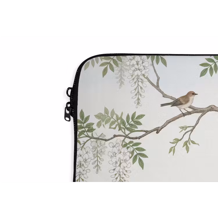 Laptophoes - Reiger - Landschap - Groen — 6