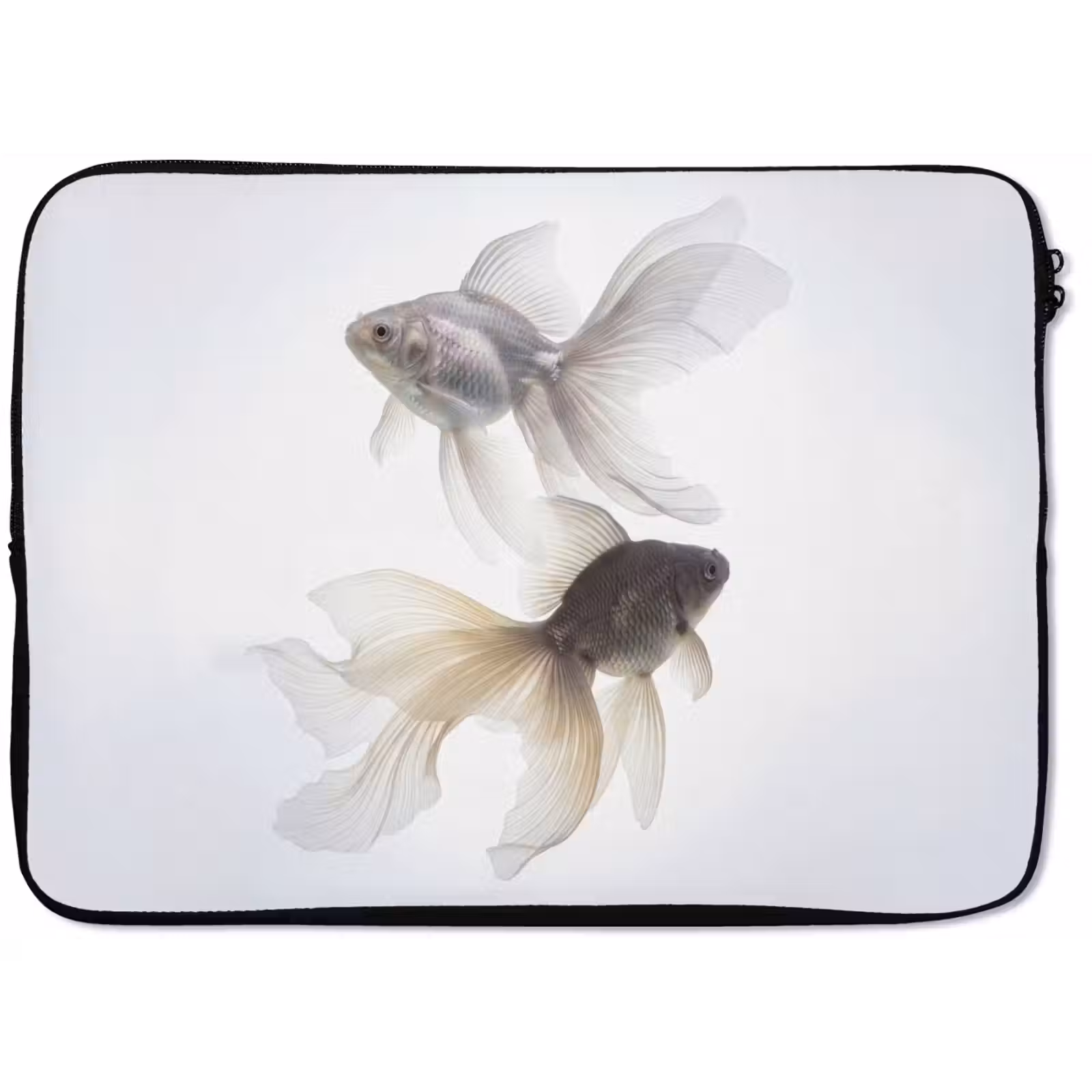 Laptophoes - Goudvissen - Modern - Wit — 1