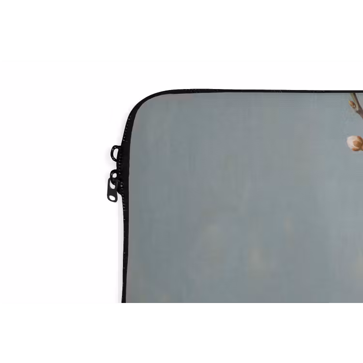 Laptophoes - Botanisch - Stilleven - Blauw — 6