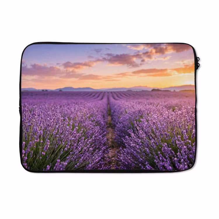 Laptophoes - Lavendel - Veld - Natuur - Paars — 5