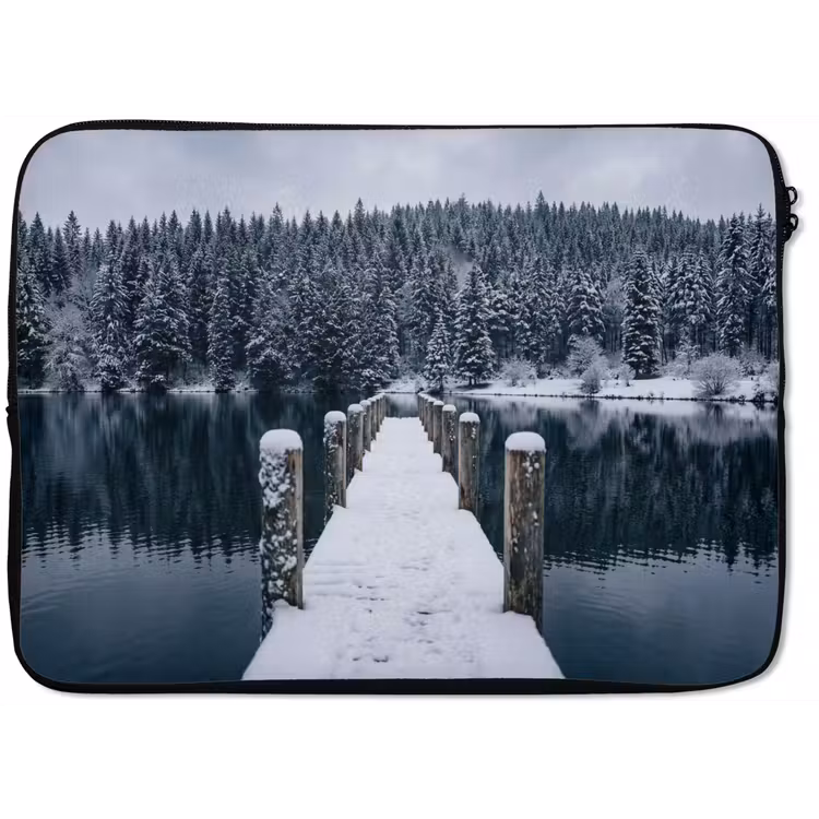 Laptophoes - Steiger - Meer - Sneeuw - Bergen - Rustgevend — 1