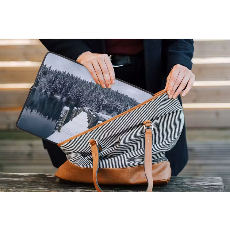 Laptophoes - Steiger - Meer - Sneeuw - Bergen - Rustgevend — 4