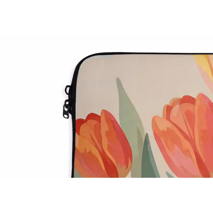 Laptophoes - Tulpen - Abstract - Kleurrijk — 6