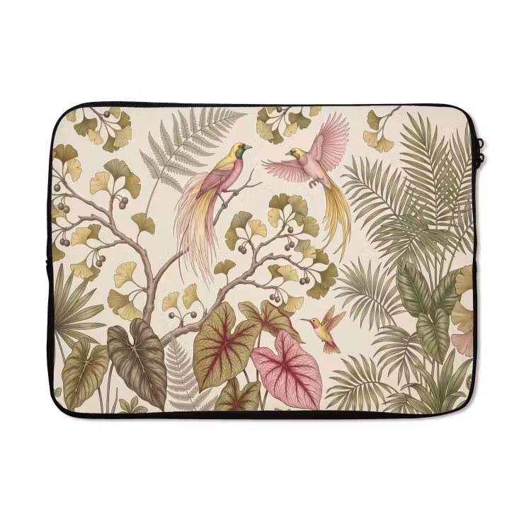 Laptophoes - Vogels - Tropisch - Botanisch - Roze — 5
