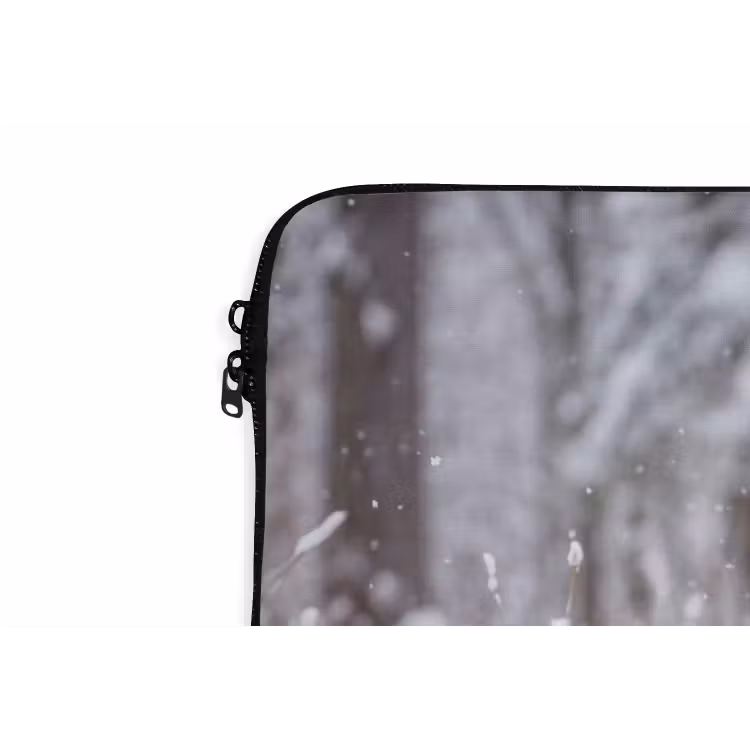 Laptophoes - Hert - Sneeuw - Bos - Dieren - Vertederend — 6