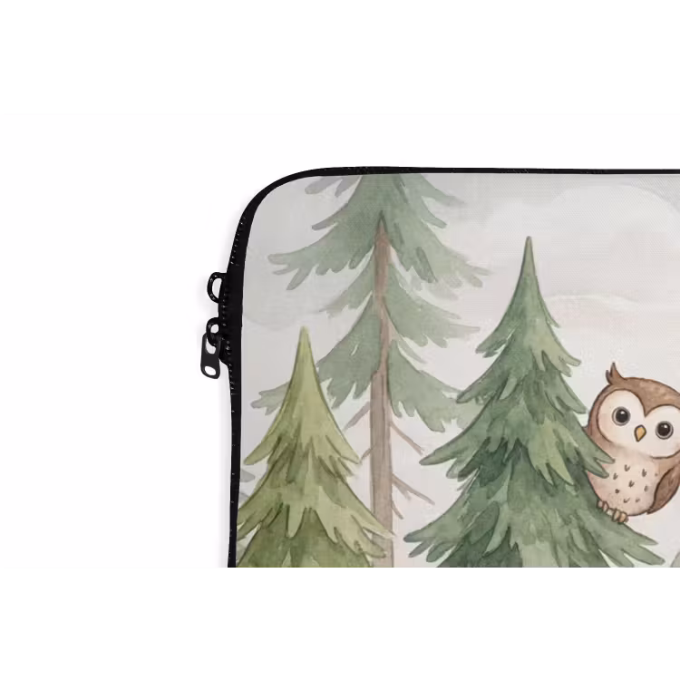 Laptophoes - Bos - Dieren - Groen — 6