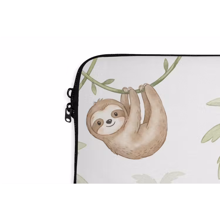Laptophoes - Dieren - Jungle - Pastel — 6