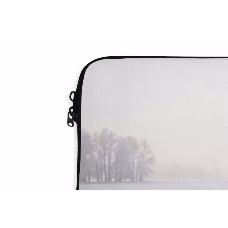 Laptophoes - Hek - Sneeuw - Mist - Platteland - Nostalgisch — 6